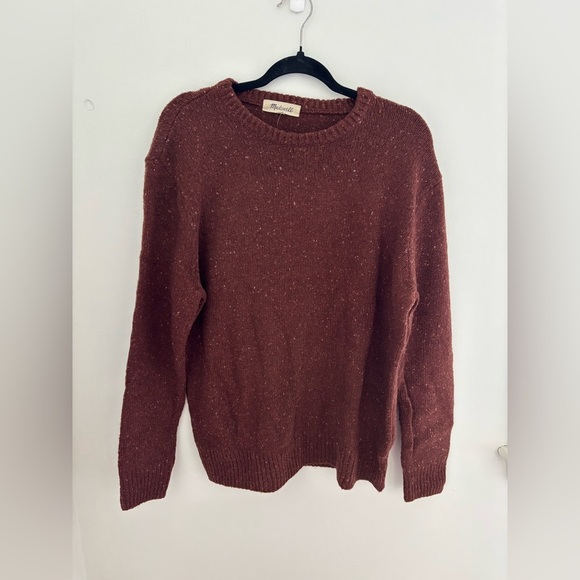 Madewell Donegal Merino Wool Alpaca Crewneck Sweater NWT - Picture 5 of 10